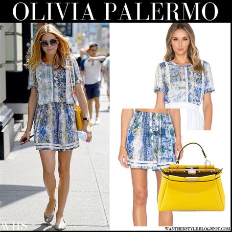 olivia palermo yellow fendi bag|olivia palermo street style.